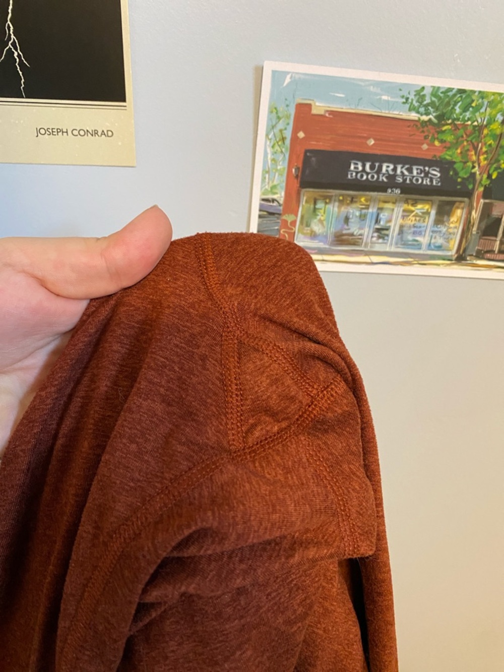 Old Navy Active Rust-Brown High-Rise Leggings - Picture 4 of 4